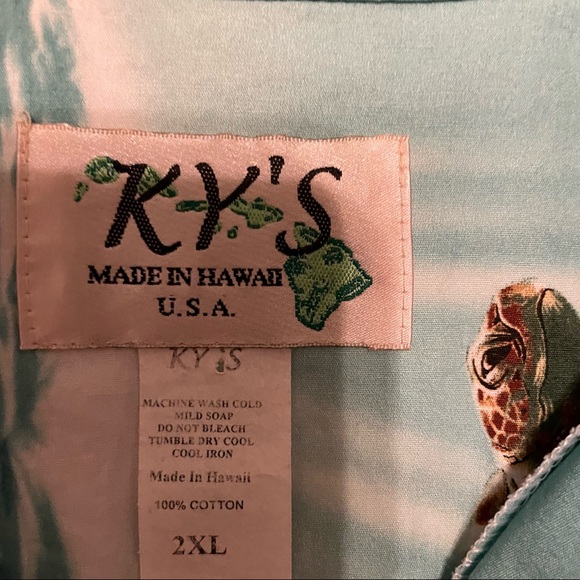 Vintage Ky’s Hawaiian Shirt. - Picture 2 of 3